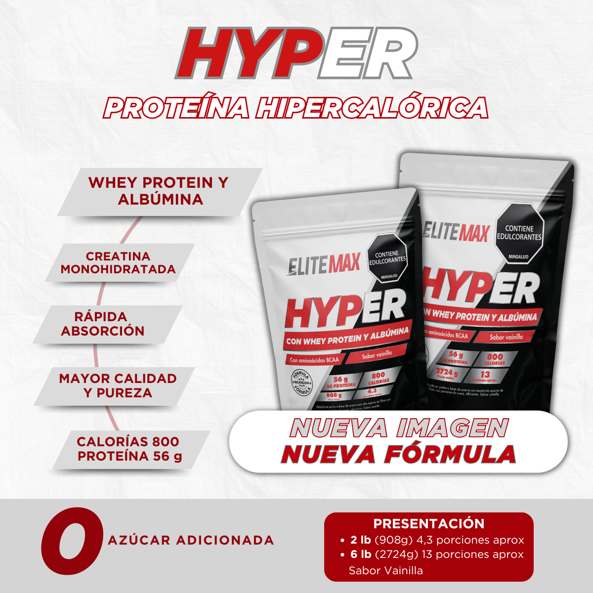 HYPER: 2LB | 4LB | 6LB | 12LB