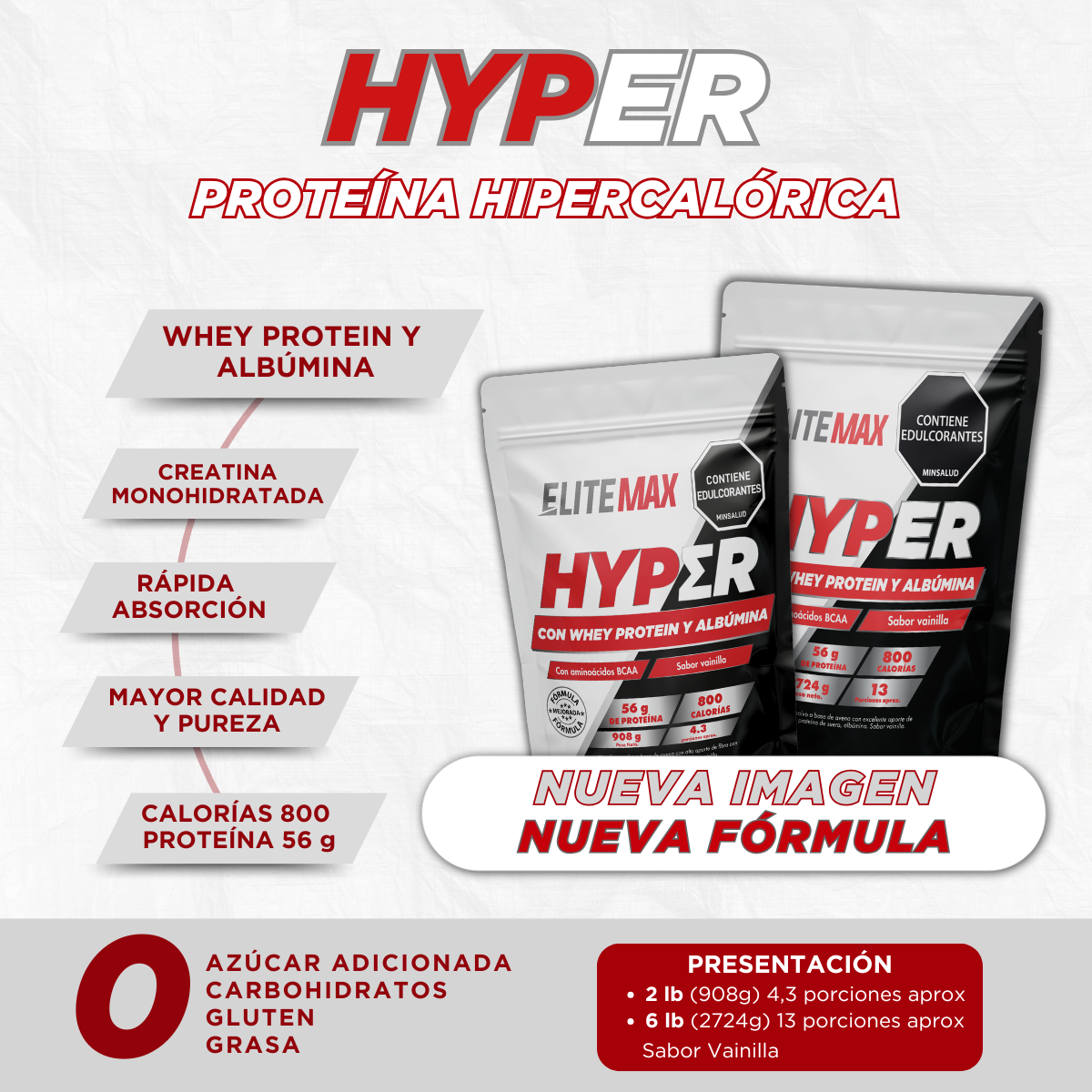 HIPER 2LB Y 6 LB (NUEVA FÓRMULA)