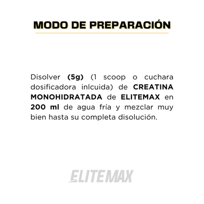 CREATINA MONOHIDRATADA