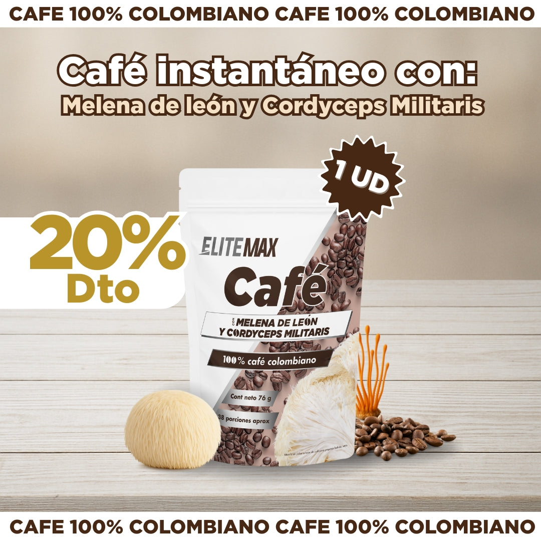 ☕Café instantáneo con setas