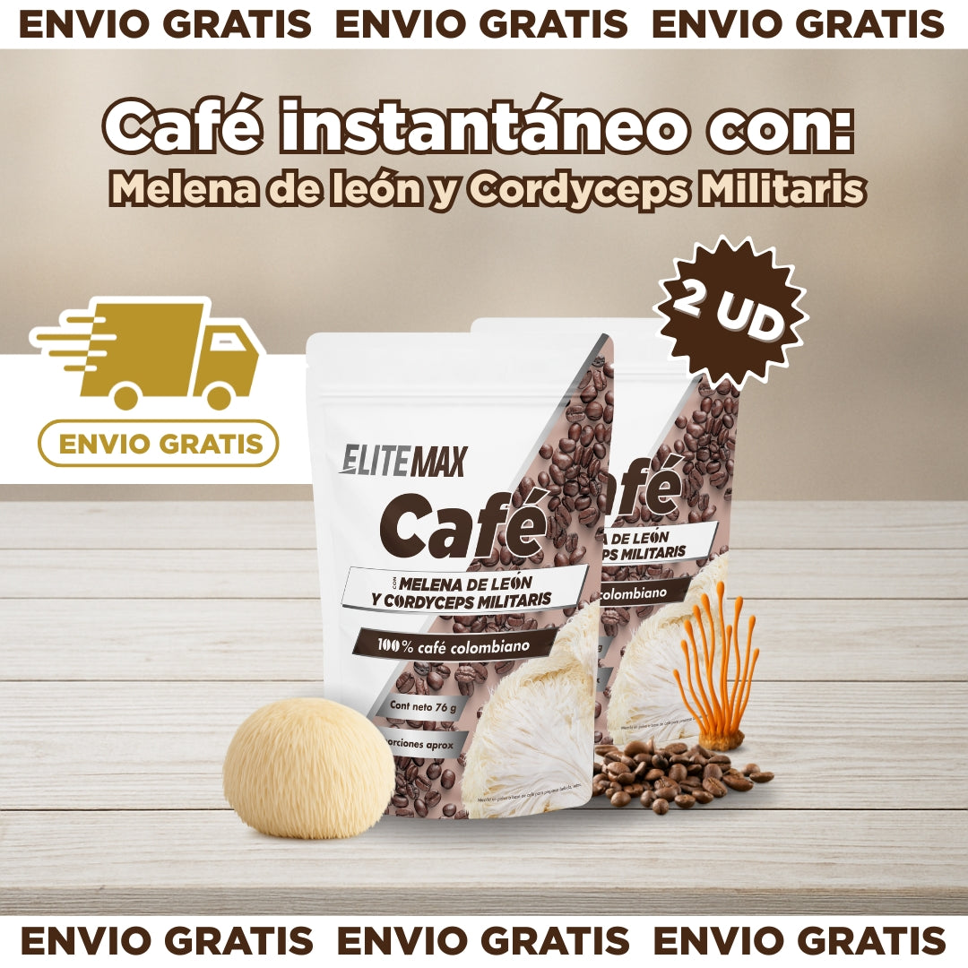 ☕Café instantáneo con setas
