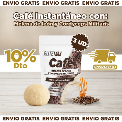 ☕Café instantáneo con setas