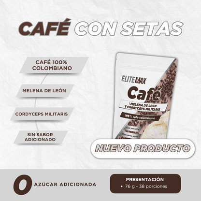 ☕Café instantáneo con setas