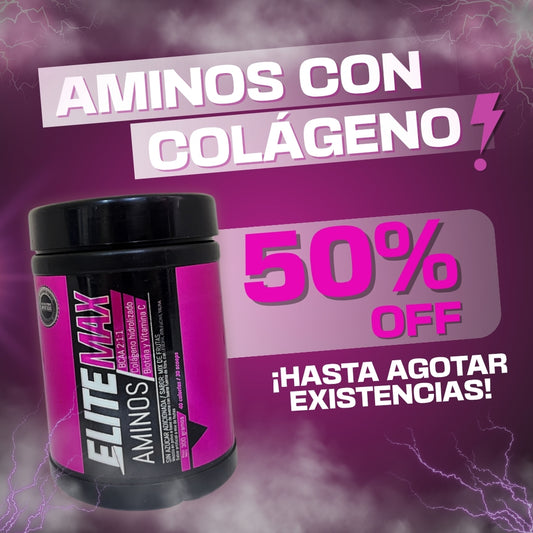 AMINOS + COLÁGENO - PROMO 50% OFF