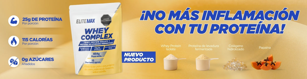 No más inflamación con tu proteína