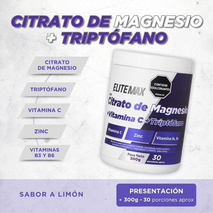 CITRATO DE MAGNESIO - 300g