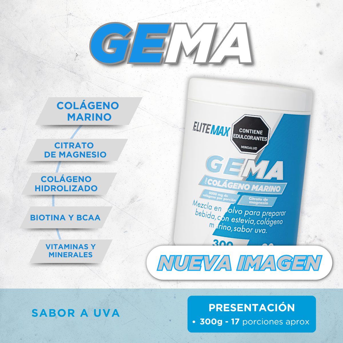 GEMA COLÁGENO MARINO - 300g
