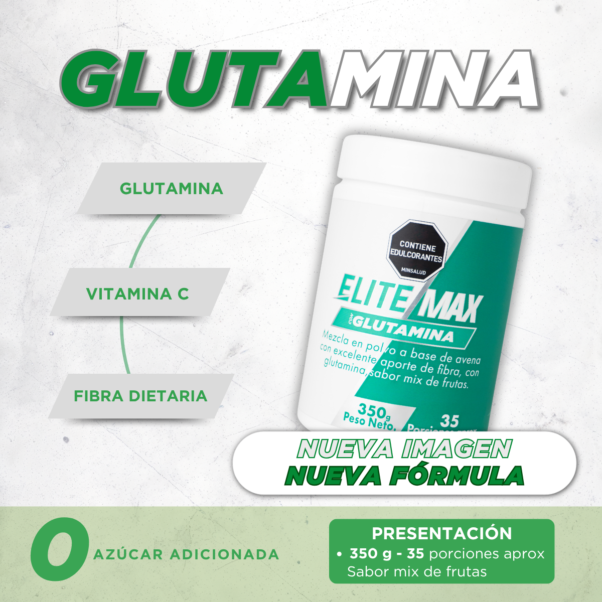GLUTAMINA - 350g