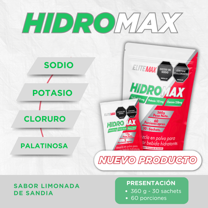 HIDROMAX - 360g - 30 sachets