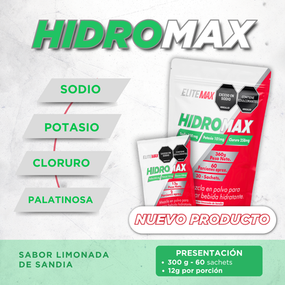 HIDROMAX - 360g - 30 sachets