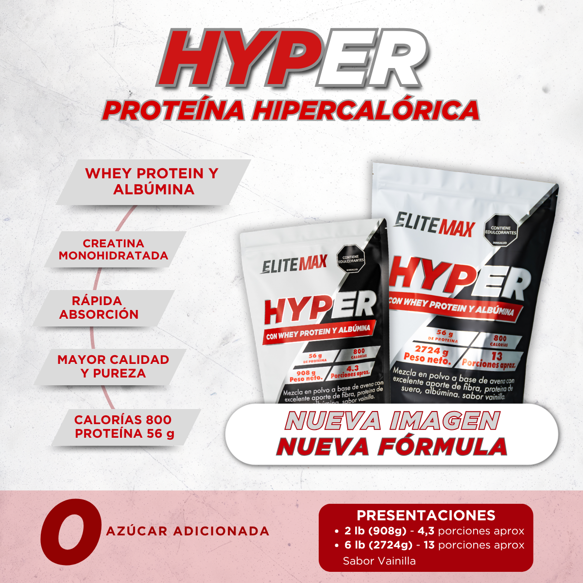 HYPER - 2LB y 6LB