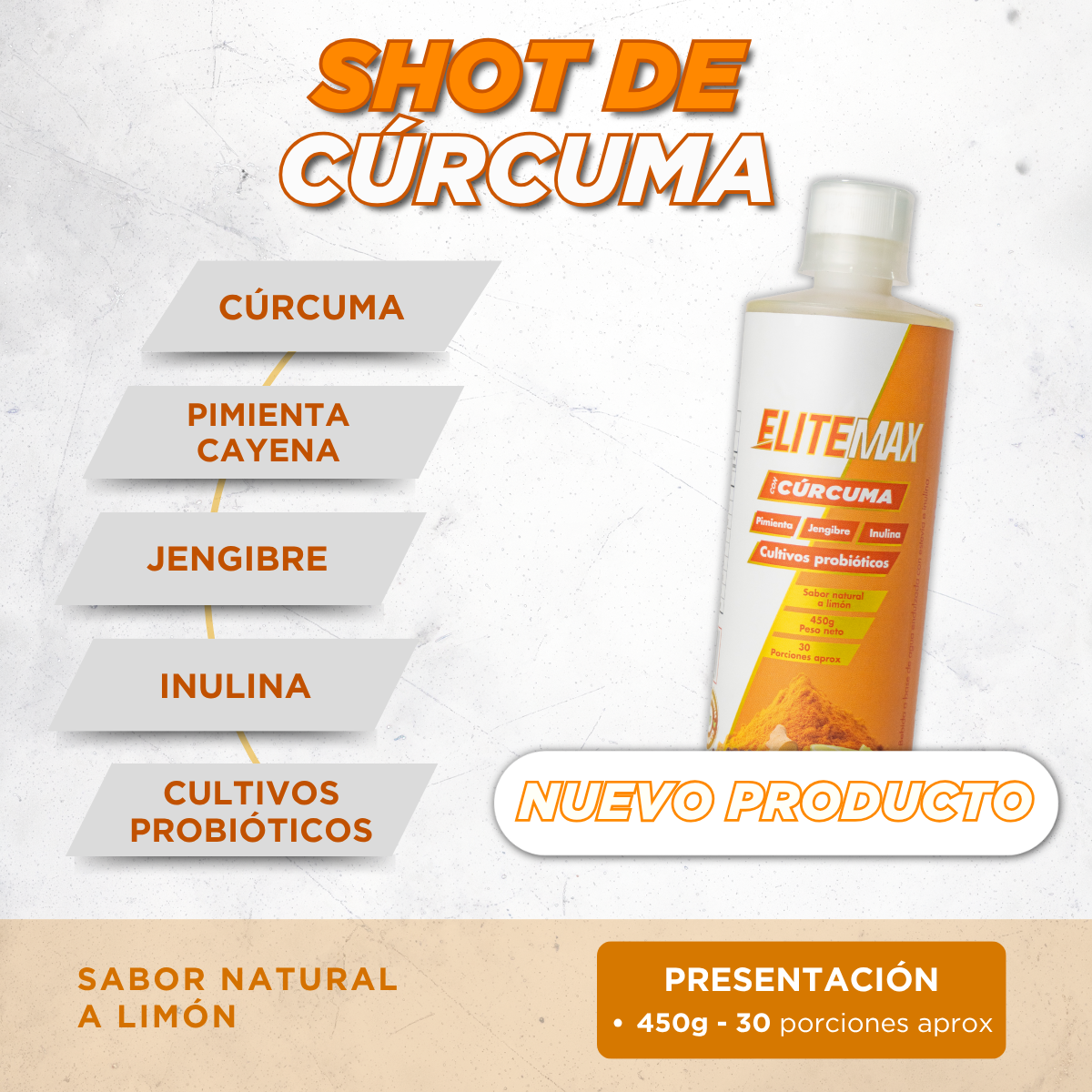 SHOT DE CURCUMA - 450g