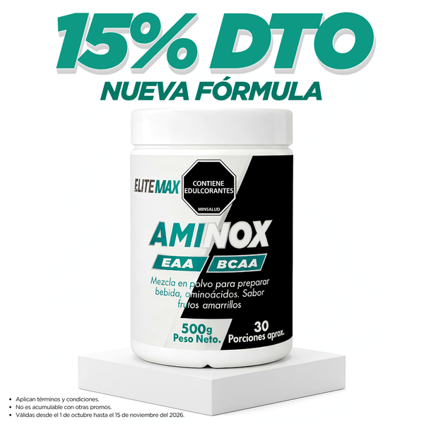 PROMO AMINOX EAA + BCAA 💪 CON EL 15% DTO 🧬