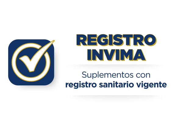 Registro INVIMA, suplementos con registro sanitario vigente