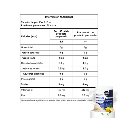 CITRATO DE MAGNESIO - 300g