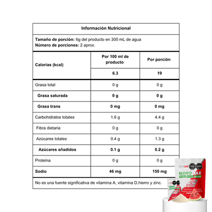 HIDROMAX - 360g - 30 sachets